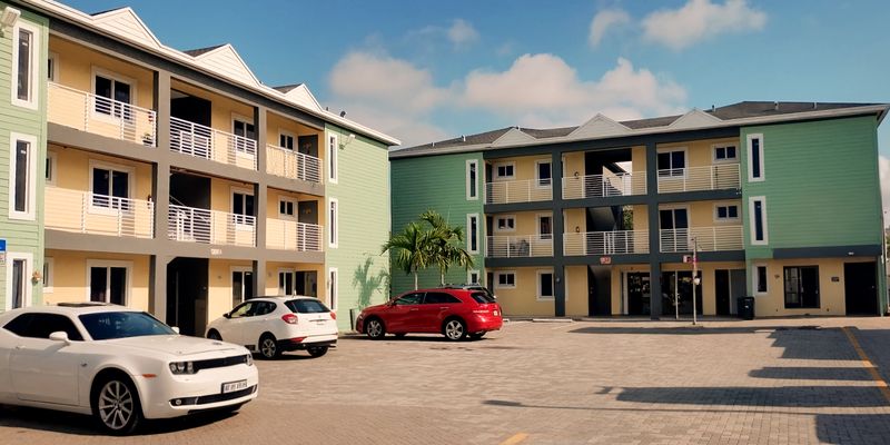 Three-story apartment buildings at 1002 9th Avenue N, Lake Worth